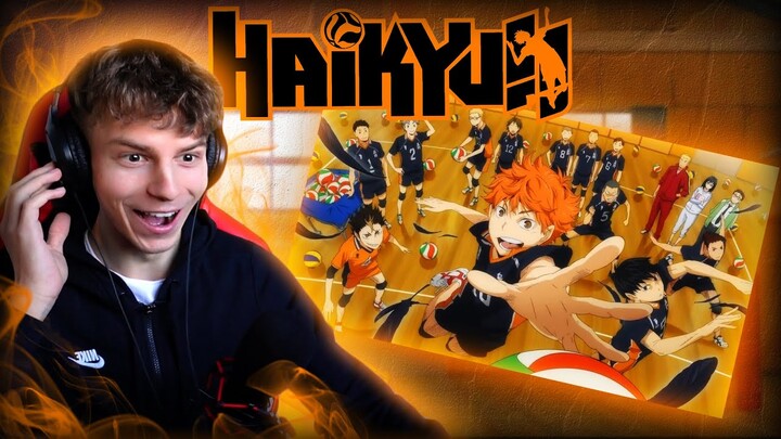 FIRST TIME REACTION TO HAIKYUU!! OPENINGS AND ENDINGS 🔥