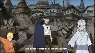 Sasuke menggunakan Izanami untuk  menjebak isshiki, apakah isshiki  kalah  setelah terkena izanami
