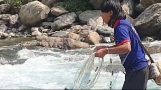 cast netting in Bongadovan Baglung
