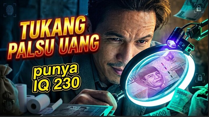 Tukang Palsu Uang punya IQ 230