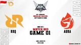 RRQ Hoshi vs Aura Fire Game 01 | MPLID S10 Week 4 Day 2 | RRQ vs AURA