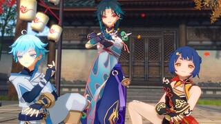 【MMD Genshin Impact】 我的新衣 / My New Swag 【Xiao, Chongyun, Xiangling】