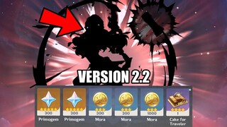 When PC and Mobile Players Got Their Free 5 Star Character In Version 2.2...