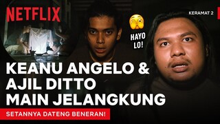 POV: Nonton Keanu Angelo & Ajil Ditto Main Jelangkung | Keramat 2: Caruban Larang | Clip