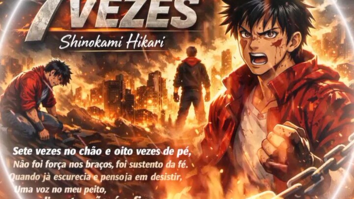 7 VEZES - Shinokami Hikari #reggaetonbr #raggabr #moonbahtonbr #rap