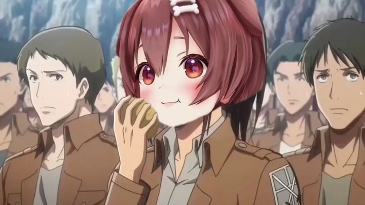 【搬运】Korone X Potato Girl 【Attack on Hololive】