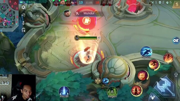 Kena Comeback Tuh Rasanya Ahhhh !! Hero Favorit Masha Mobile Legend