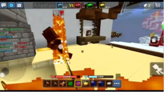 Bedwars - Dùng highlight để pvp - Blockman go việt nam 2 _#minecraft