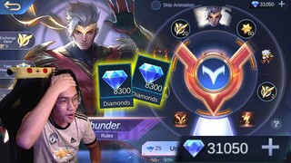 MOONTON BAGI DIAMOND BAKAR-BAKAR SKIN CHOU THUNDERFIST !! HERO SKIN THE ROLLING THUNDER EVENT MLBB