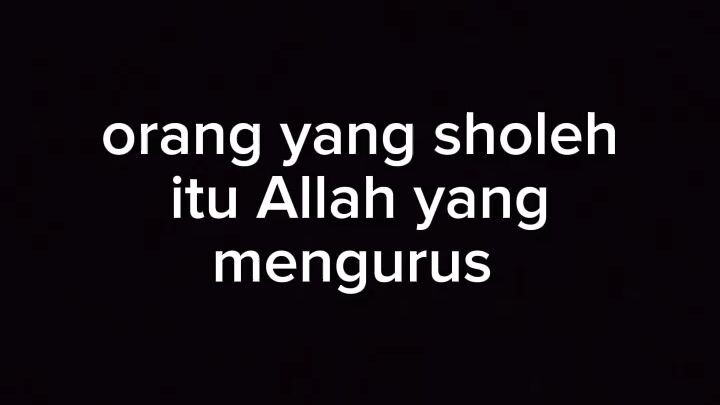 hidup Allah yang mengurus