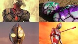 Inventory of six Ultramans who died in the finale, one turned into a stone statue and one was beaten