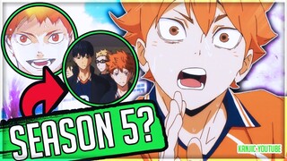 Haikyuu Season 5 Release Date News, BIG ANNOUNCEMENTS, New Preview!