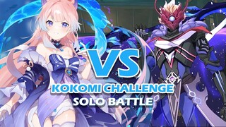 KOKOMI CHALLENGE SOLO BATTLE CHILDE [ GENSHIN IMPACT ]