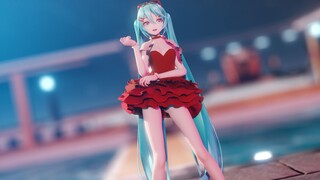 【MMD】YYB-style Hatsune Miku: Do you also want to Playing with Fire❤️ with me?