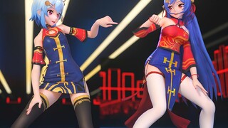 [MMD] Beautiful Dance Of Bilibili 22 And 33 In Stunning Costumes