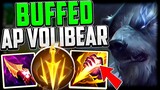 BUFFED AP VOLIBEAR SHREDS! (BEST BUILD/RUNES) - Volibear Jungle Season 13 League of Legends