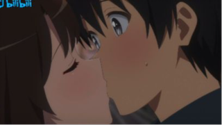 Saekano Fine Tomoya  Megumi Kiss scene #Anime