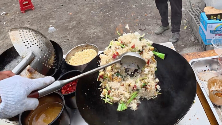 Bạn đã từng thấy món cơm chiên như thế này chưa?