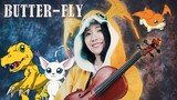 [Violin] Kill childhood memories! Digimon "ButterFly" burn! infinite dream