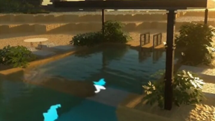 สร้างสระว่ายน้ำชายหาดง่ายๆ เพื่อตกแต่งโลกของคุณ