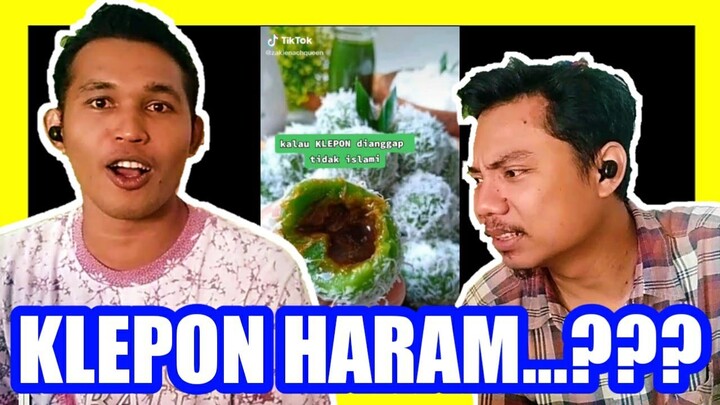 MENGAPA KLEPON HARAM...??? with AGUNG MUHAMMAD - MAS TUTO  - REACTION TIKTOK