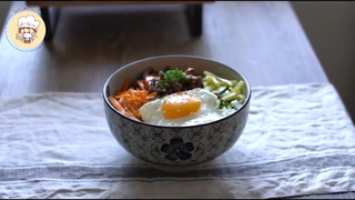 Cơm Trộn Bibimbap phần 1 #food