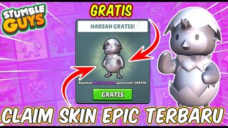 STUMBLE GUYS BAGI BAGI SKIN METAL HATCHLING GRATIS TANPA PERLU GACHA! BEGINI CARA KLAIMNYA!