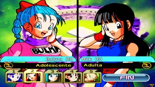 BULMA TEAM VS PERSONAJES FEMENINOS | DRAGON BALL Z BUDOKAI TENKAICHI 3 VERSION LATINO GAMEPLAY MODS