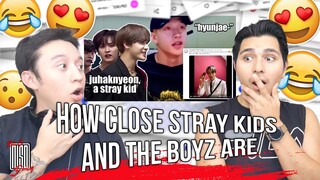 how close STRAY KIDS and THE BOYZ are | REACTION