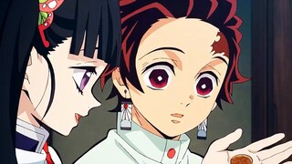 Tanjiro saved Kanao's closed heart! This couple is so cute!
