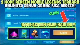 BURUAN CLAIM! 2 KODE REDEEM ML KODE REDEEM MOBILE LEGENDS TERBARU HARI INI UPDATE JUNI 2023