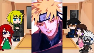 👒 Team Minato + Uzumaki Clan react to Naruto, Team 7, Team Minato, AMV 👒 Naruto react Compilation 👒