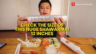 12 Inches Long - HUGE SHAWARMA EVER!