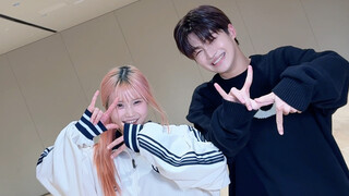 241128 TWS 最后的庆典舞蹈挑战 🎉 with HAYOUNG fromis_9 韩志薰 甜站