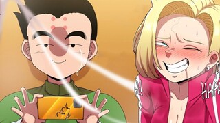 Dragon Ball Fan Comics: Video of Eighteen and Krillin