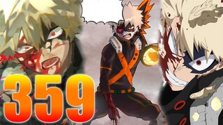 Review Chapter 359 BNHA -Bakugo Dikalahkan Oleh Shigaraki Tangannya Sampai Hancur!