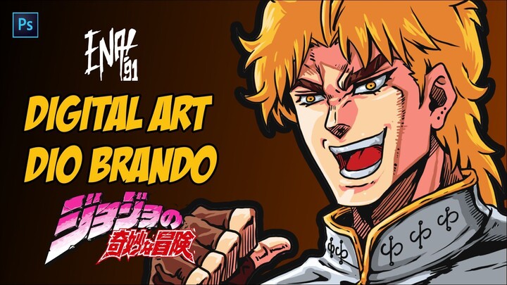 DIO BRANDO | JoJo's Bizarre Adventure | TIMELAPSE