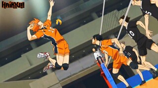 Hinata dianggap remeh sama pendukung Shiratorizawa 😱😌