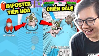 Sơn Đù Mở Khóa Quái Vật Imposter Among Us Tiến Hóa Cực Mạnh Trong Monster Evolution