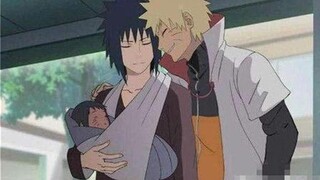 Sasuke: I want kisses, hugs and lifting you up high~ Naruto: Don’t let Hinata and Sakura see!