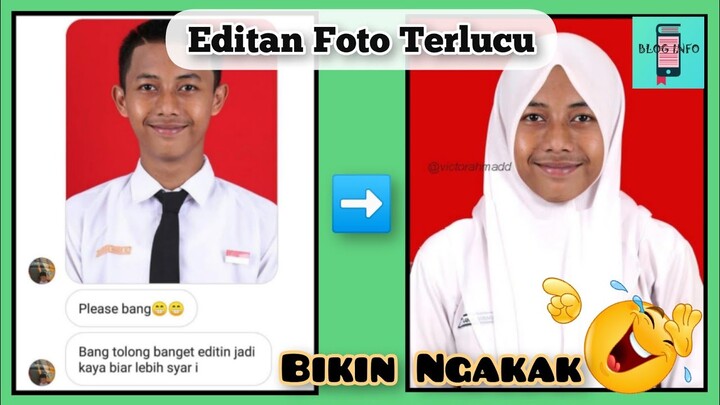 Hasil Editan Foto Terkocak Dan Bikin Ngakak (Part 1)