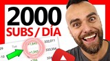 Gana +2000 SUBS AL DÍA (Nuevo Método) - Cómo ser Youtuber #021