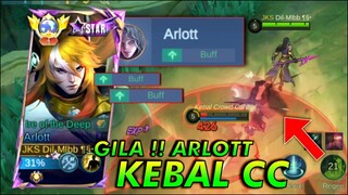 THANKS MOONTON !! SERIUS ARLOTT BUFF KEBAL CC !! JADI META RANKED SIH INI ARLOTT DAMAGE KEBAL CC !!