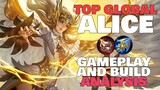 ALICE  Top Global Gameplay and Build Analysis // Mobile Legends