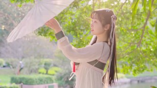 Do you want to go tea picking and outing with the round-faced Chinese-style girl?