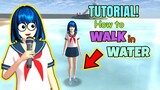 How to walk on water (Tutorial) | Sakura school simulator 😍💦