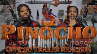 GUILLERMO DEL TORO'S PINOCCHIO Official Trailer Reaction