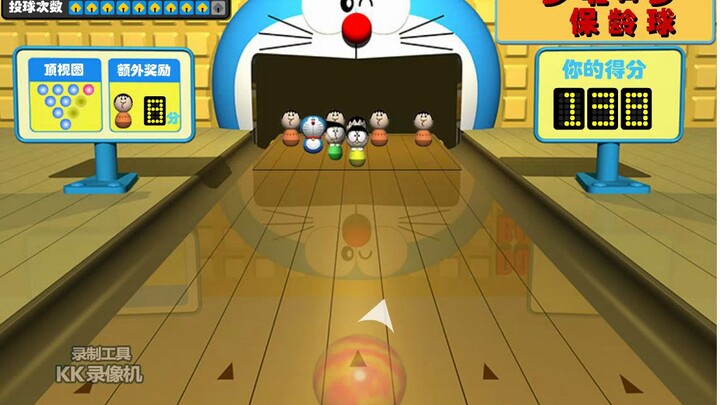 【4399 Classic Mini Game】Doraemon Bowling Chinese Version