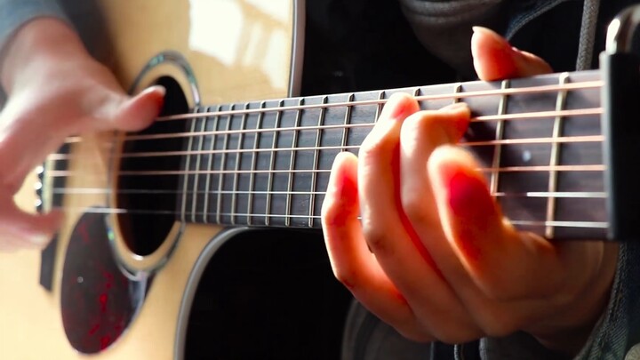 [Fingerstyle Guitar] เล่นเพลง "Simple Love" ของ Jay Chou ได้อย่างสมบูรณ์แบบ ได้โปรดมอบความรักอันแสนห