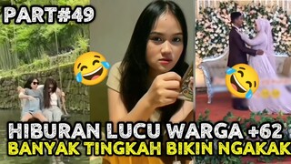 HIBURAN LUCU WARGA +62 || REACTION TIKTOK || BANYAK TINGKAH BIKIN NGAKAK